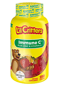Immune C Plus Zinc And Vitamin D Lil Critters