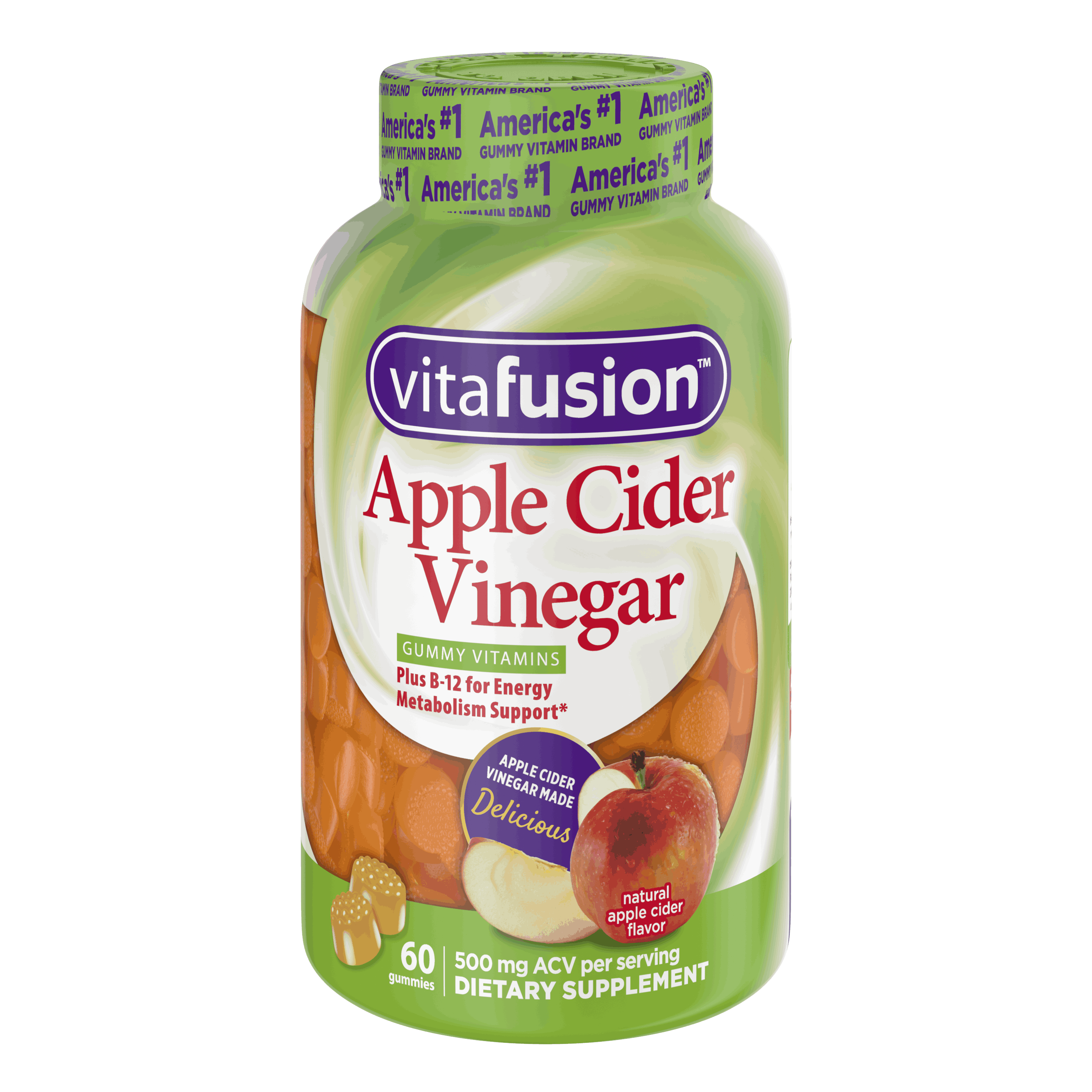 Apple Cider Vinegar Gummies with Mother 100% Veg